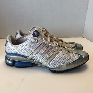 Adidas Walking Running Training Women’s Size 8 White Silver Fit Foam YYA606001